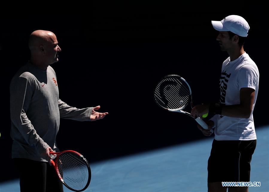 (SP)AUSTRALIA-MELBOURNE-AUSTRALIAN OPEN-NOVAK DJOKOVIC