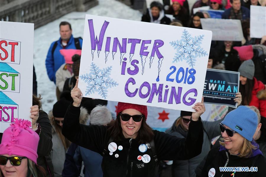 U.S.-CHICAGO-WOMEN'S MARCH