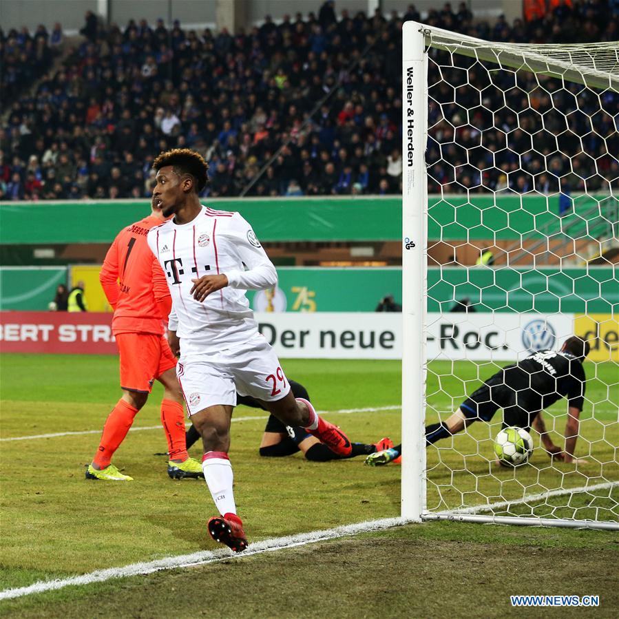 (SP)GERMANY-PADERBORN-SOCCER-GERMAN CUP-BAYERN MUNICH VS SC PADERBORN