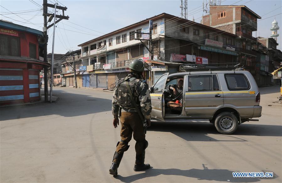 INDIA-KASHMIR-SRINAGAR-RESTRICTIONS