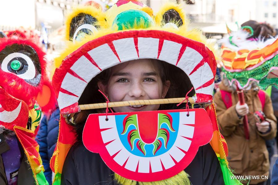 BRITAIN-LONDON-CHINESE NEW YEAR-CELEBRATION