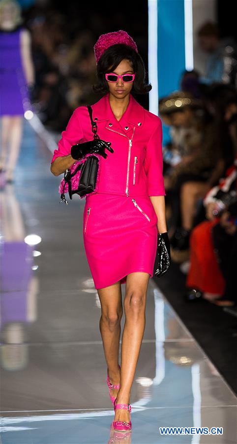 ITALY-MILAN-FASHION WEEK-MOSCHINO