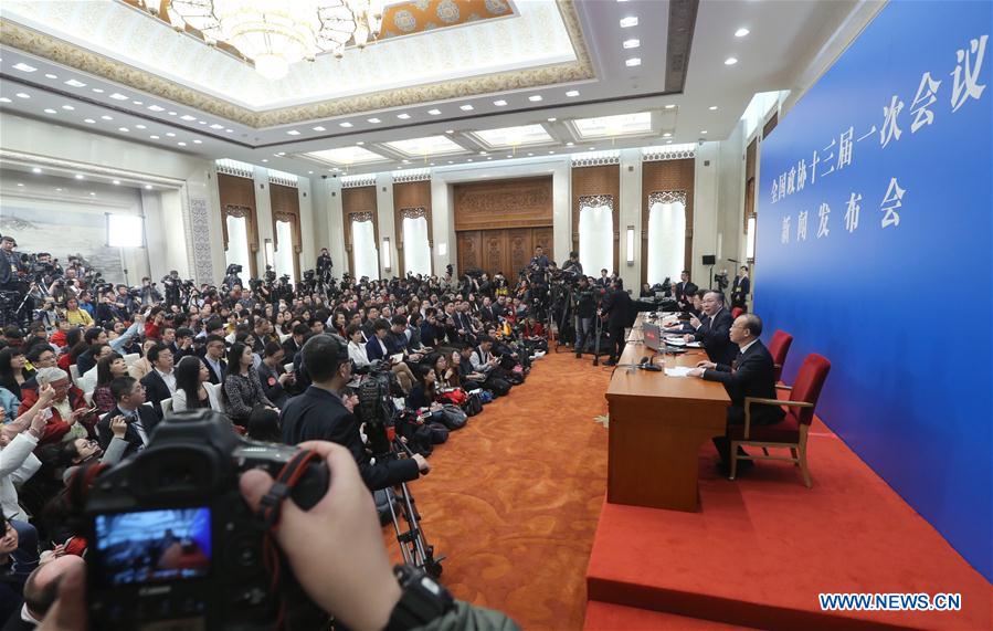 (TWO SESSIONS)CHINA-BEIJING-CPPCC-PRESS CONFERENCE (CN)