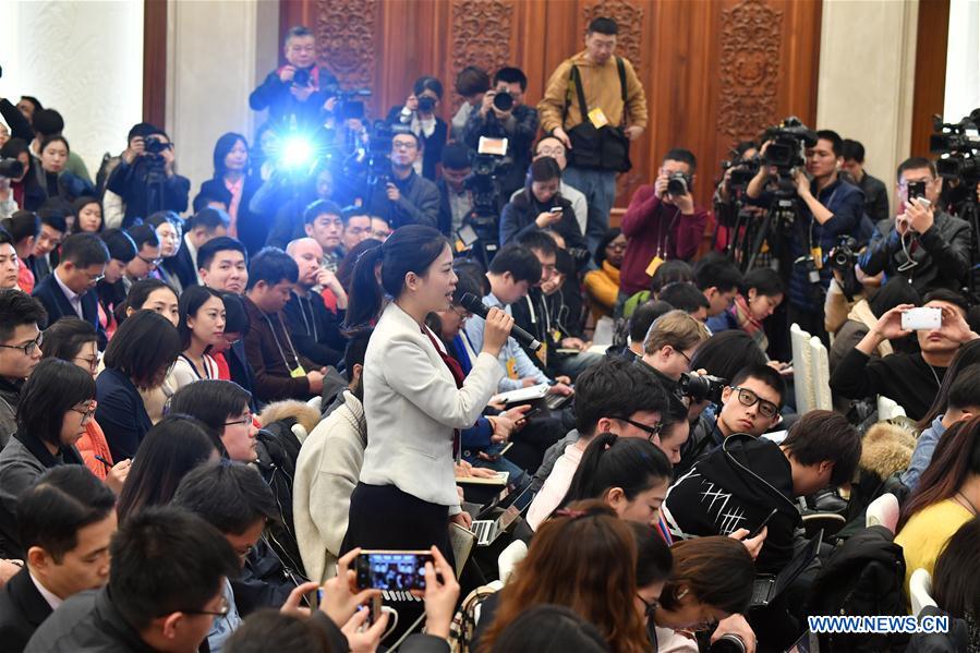 (TWO SESSIONS) CHINA-BEIJING-NPC-PRESS CONFERENCE (CN)