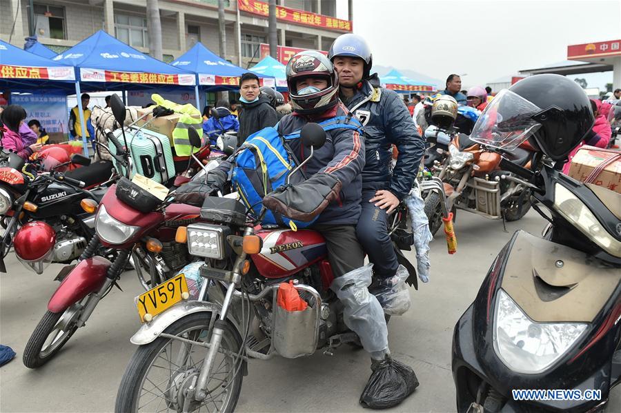 CHINA-SPRING FESTIVAL TRAVEL RUSH-ENDING (CN)