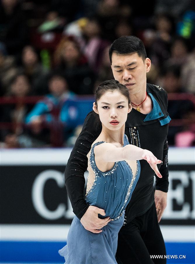 (SP)ITALY-MILAN-FIGURE SKATING-ISU WORLD CHAMPIONSHIPS 