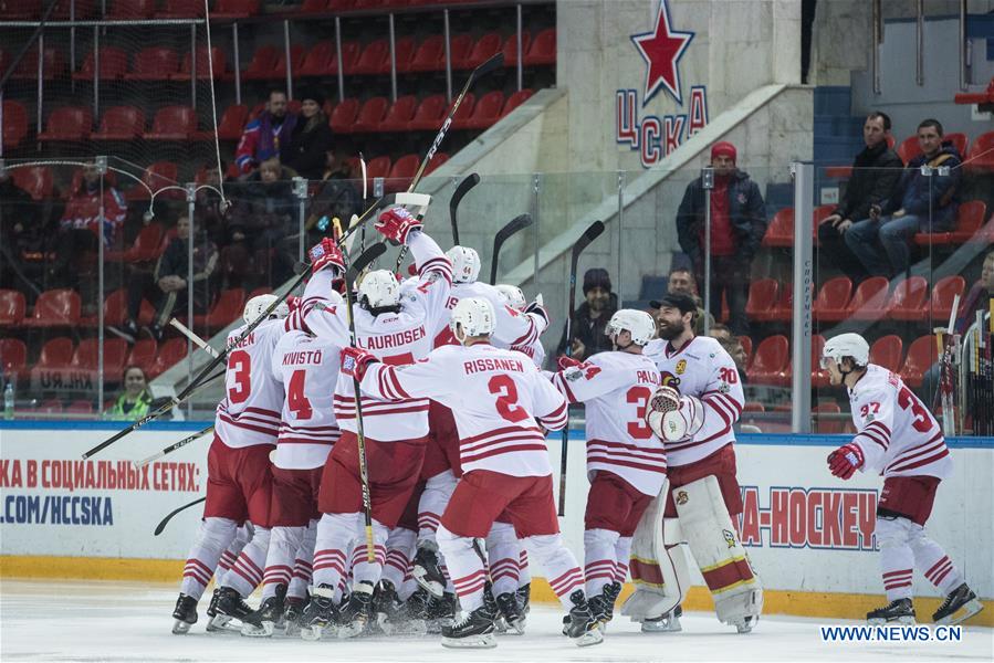 (SP)RUSSIA-MOSCOW-ICE HOCKEY-KHL-CSK VS JOK