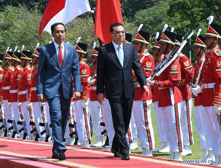 INDONESIA-CHINA-LI KEQIANG-JOKO WIDODO-TALKS