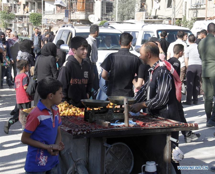 SYRIA-DAMASCUS-DOUMA-DAILY LIFE