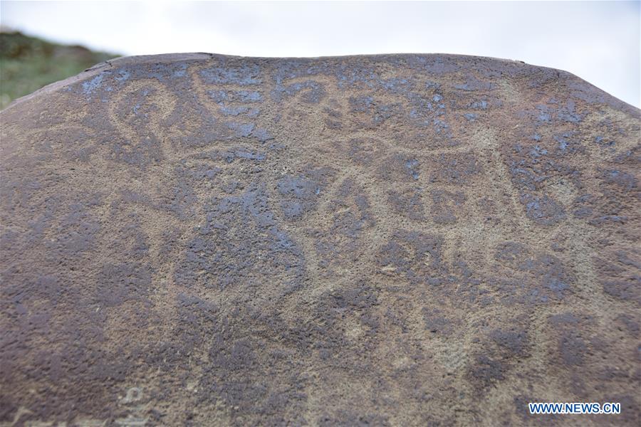 CHINA-QINGHAI-ARCHAEOLOGY-ROCK PAINTING (CN)