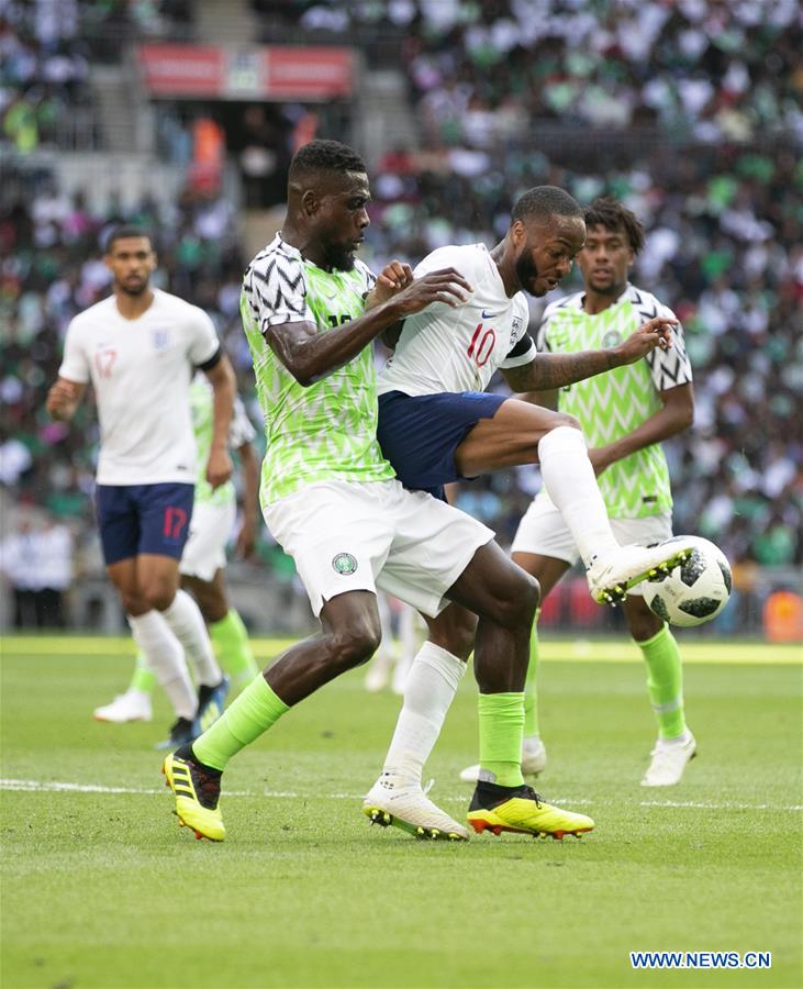 (SP)BRITAIN-LONDON-FOOTBALL-INTERNATIONAL FRIENDLY-ENGLAND VS NIGERIA