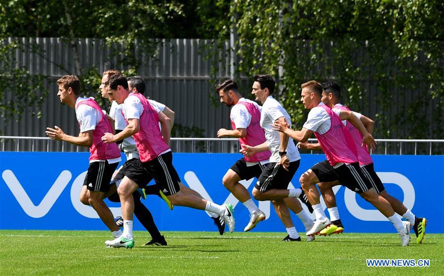 (SP)RUSSIA-MOSCOW-WORLD CUP-GERMANY-TRAINING