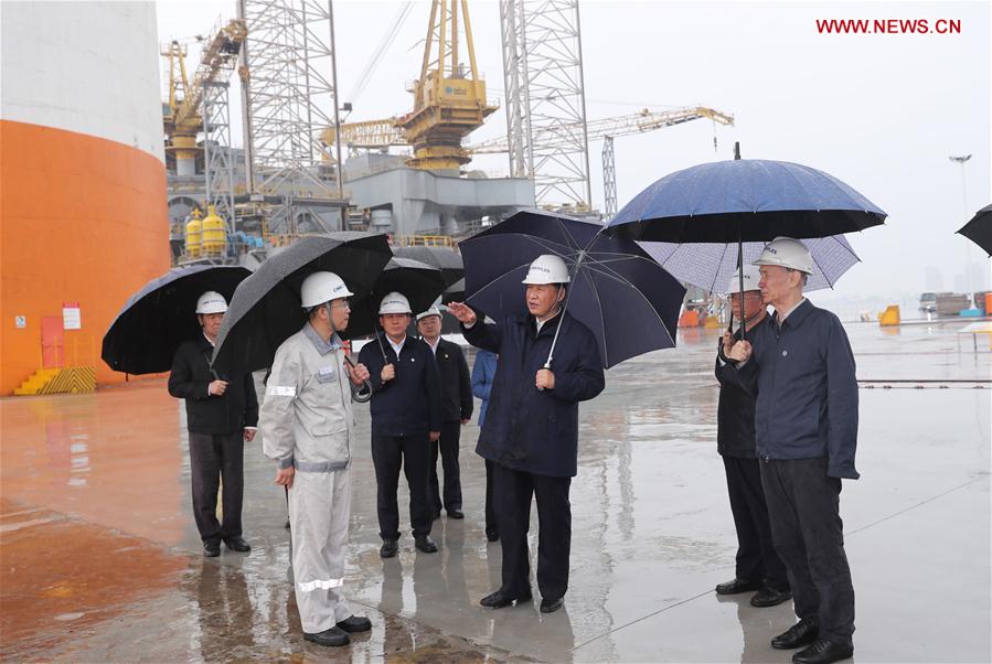 CHINA-SHANDONG-YANTAI-XI JINPING-INSPECTION (CN)