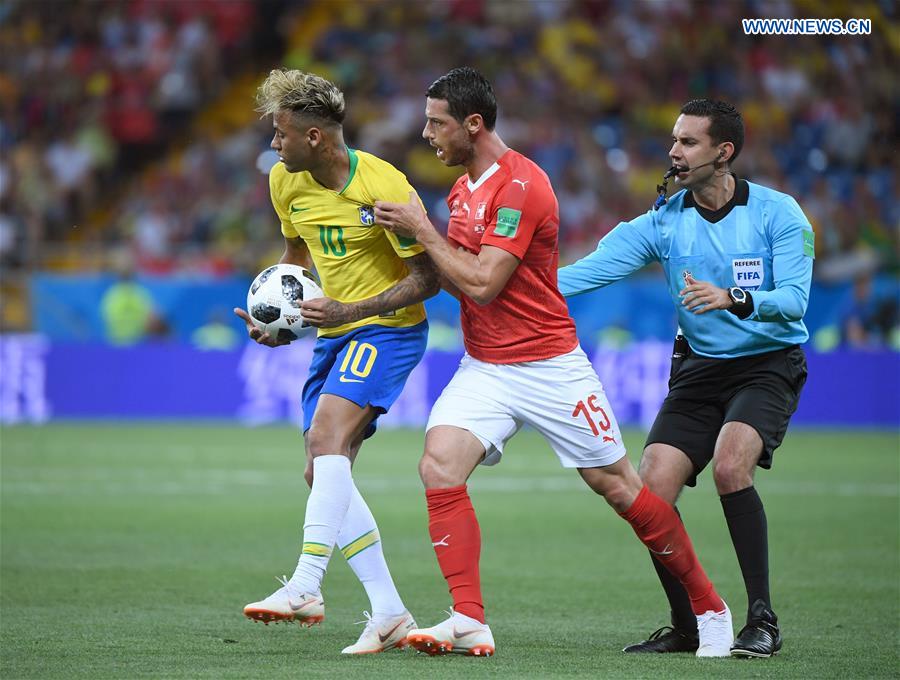 (SP)RUSSIA-ROSTOV-ON-DON-2018 WORLD CUP-GROUP E-BRAZIL VS SWITZERLAND