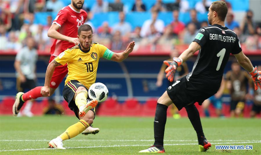 (SP)RUSSIA-MOSCOW-2018 WORLD CUP-GROUP G-BELGIUM VS TUNISIA