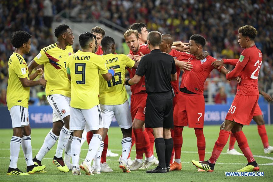 (SP)RUSSIA-MOSCOW-2018 WORLD CUP-ROUND OF 16-ENGLAND VS COLOMBIA