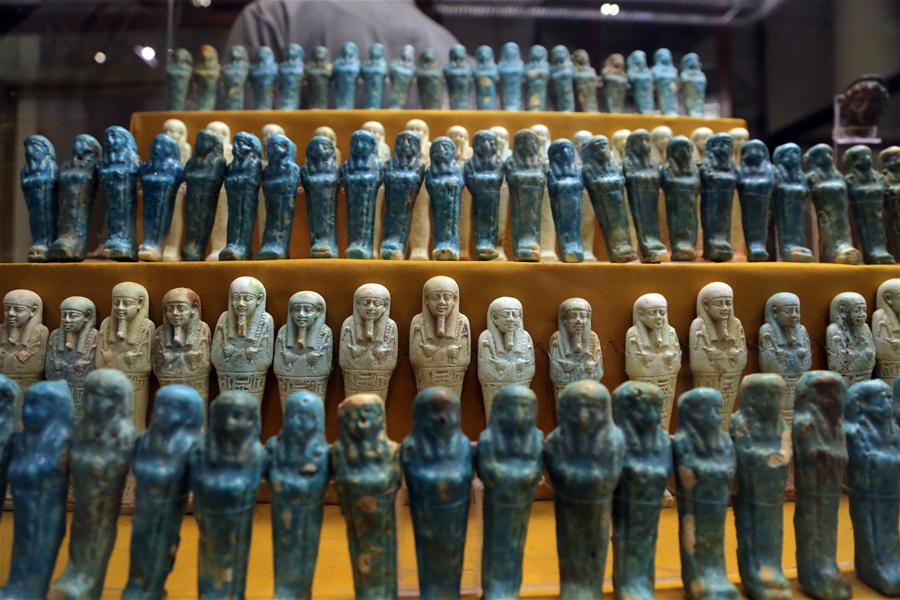 EGYPT-CAIRO-EGYPTIAN MUSEUM-RETURNED ARTIFACTS FROM ITALY-EXHIBITION