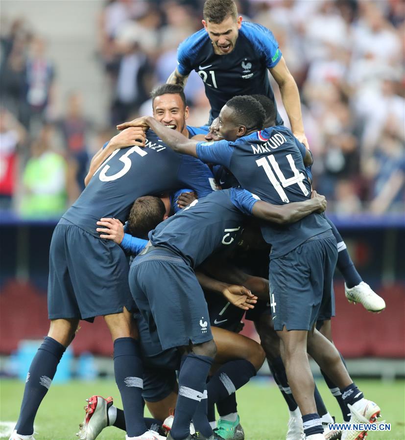 (SP)RUSSIA-MOSCOW-2018 WORLD CUP-FINAL-FRANCE VS CROATIA