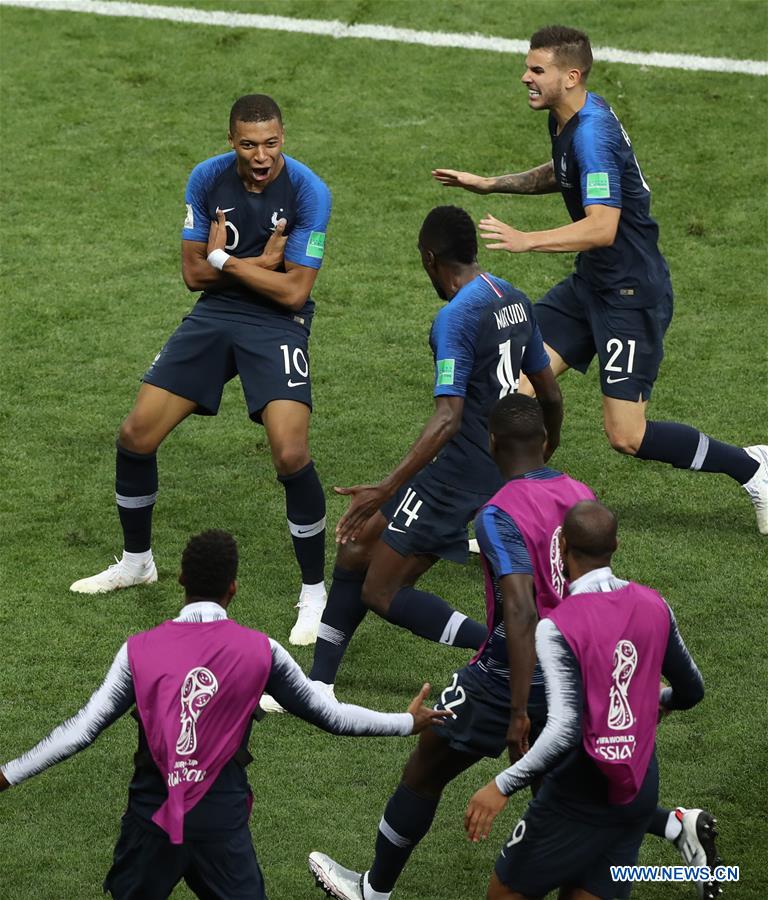 (SP)RUSSIA-MOSCOW-2018 WORLD CUP-FINAL-FRANCE VS CROATIA