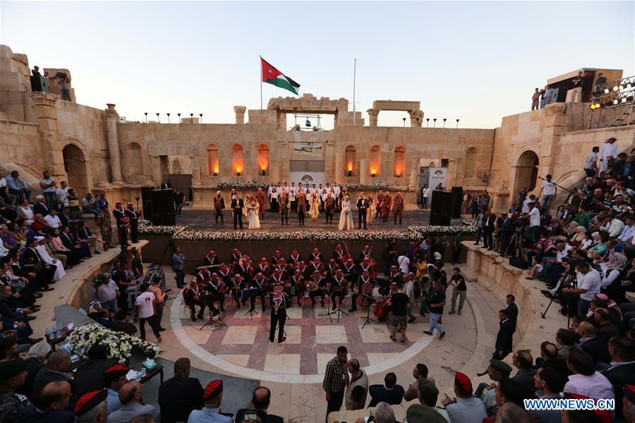 JORDAN-JERASH-CULTURE AND ARTS FESTIVAL-OPENING