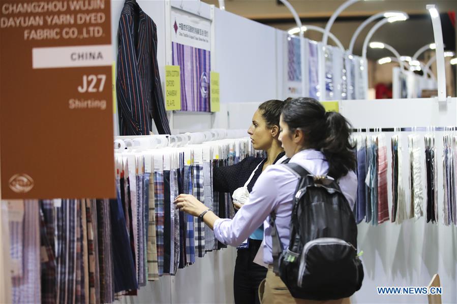 U.S.-NEW YORK-CHINESE TEXTILE AND APPAREL TRADE SHOW