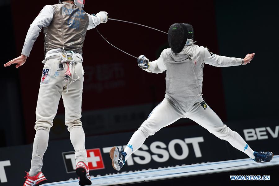 (SP)CHINA-JIANGSU-WUXI-FENCING-WORLD CHAMPIONSHIPS (CN)