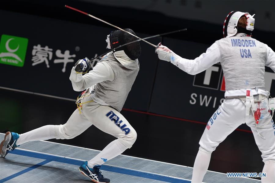 (SP)CHINA-JIANGSU-WUXI-FENCING-WORLD CHAMPIONSHIPS (CN)