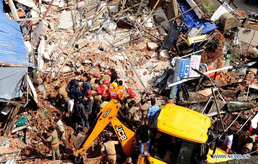 INDIA-KERALA-BUILDING COLLAPSE