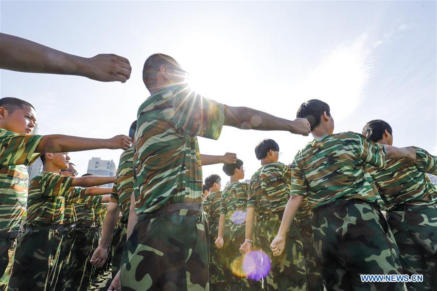 CHINA-HEBEI-SCHOOL-MILITARY TRAINING (CN)