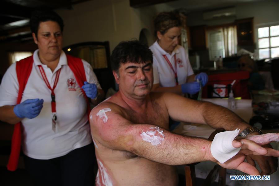 GREECE-MATI-RED CROSS-WILDFIRE