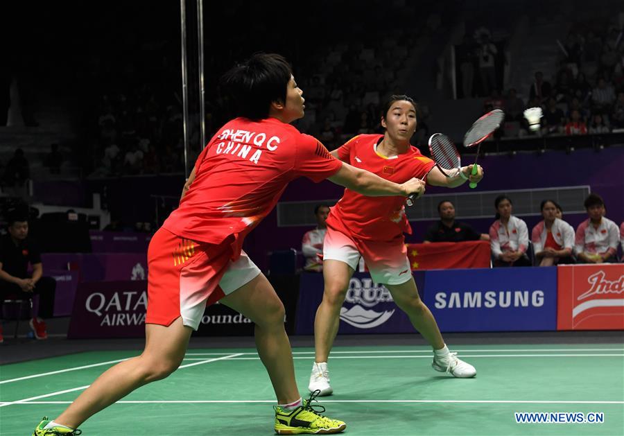 (SP)INDONESIA-JAKARTA-ASIAN GAMES-BADMINTON-WOMEN'S TEAM FINAL