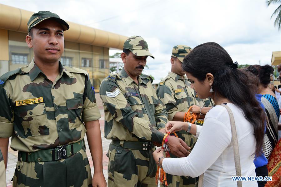 INDIA-TRIPURA-RAKSHA BANDHAN-FESTIVAL