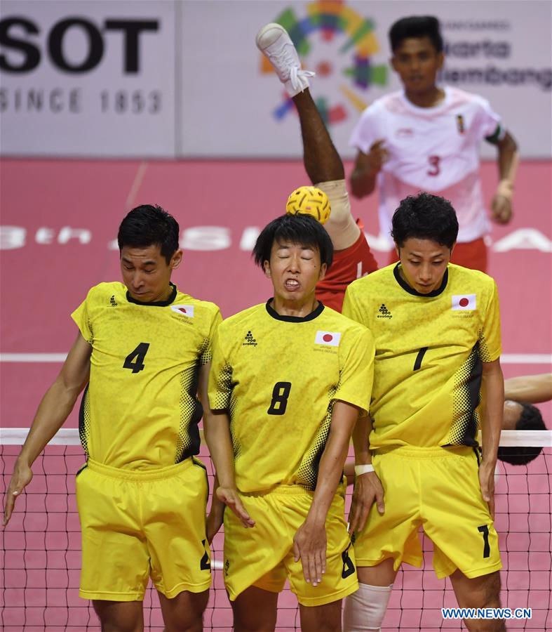 (SP)INDONESIA-PALEMBANG-ASIAN GAMES-SEPAKTAKRAW