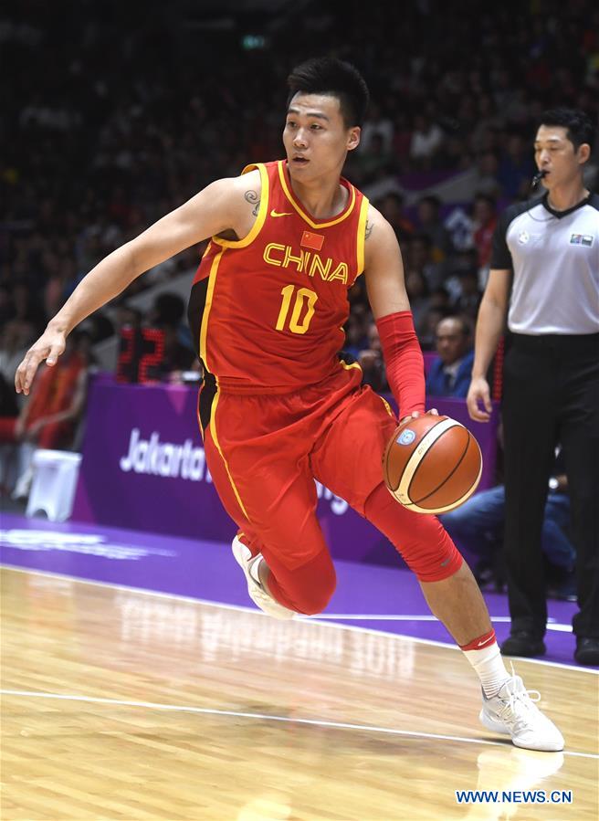 (SP)INDONESIA-JAKARTA-ASIAN GAMES-MEN'S BASKETBALL FINAL-CHINA VS IRAN