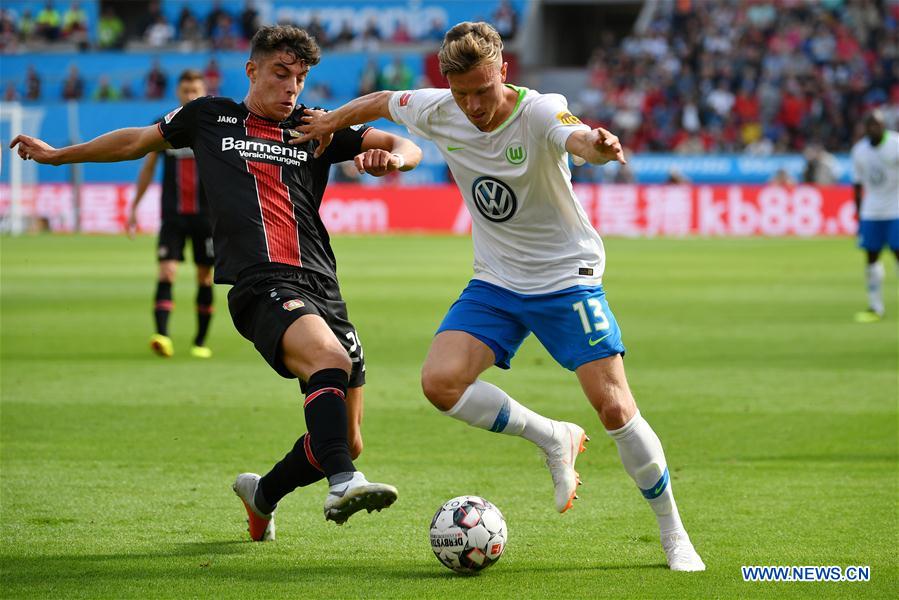 (SP)GERMANY-LEVERKUSEN-BUNDESLIGA-LEVERKUSEN VS WOLFSBURG