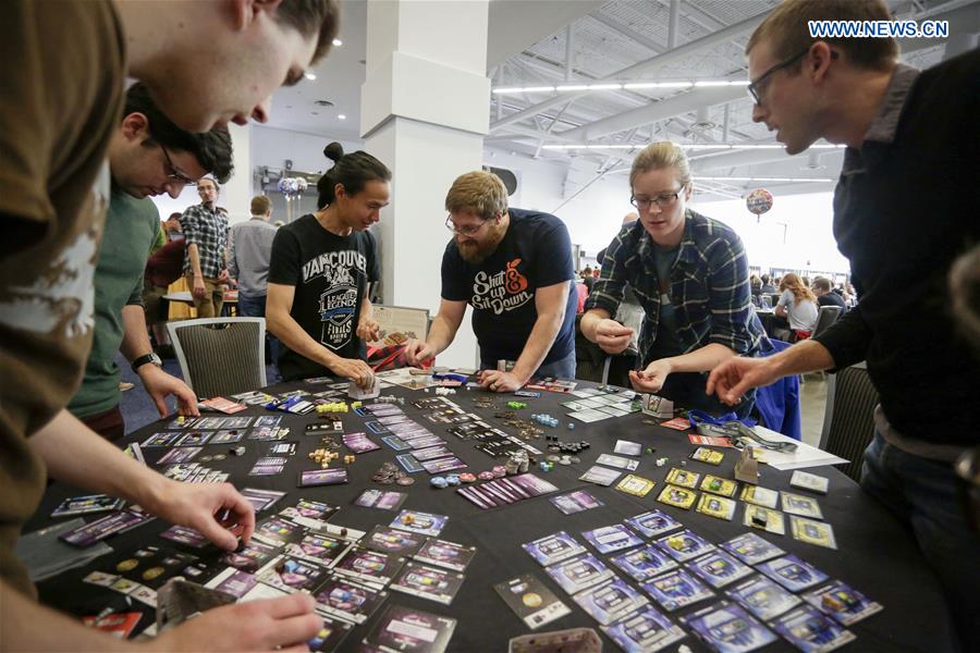 CANADA-VANCOUVER-BOARD GAME CONVENTION