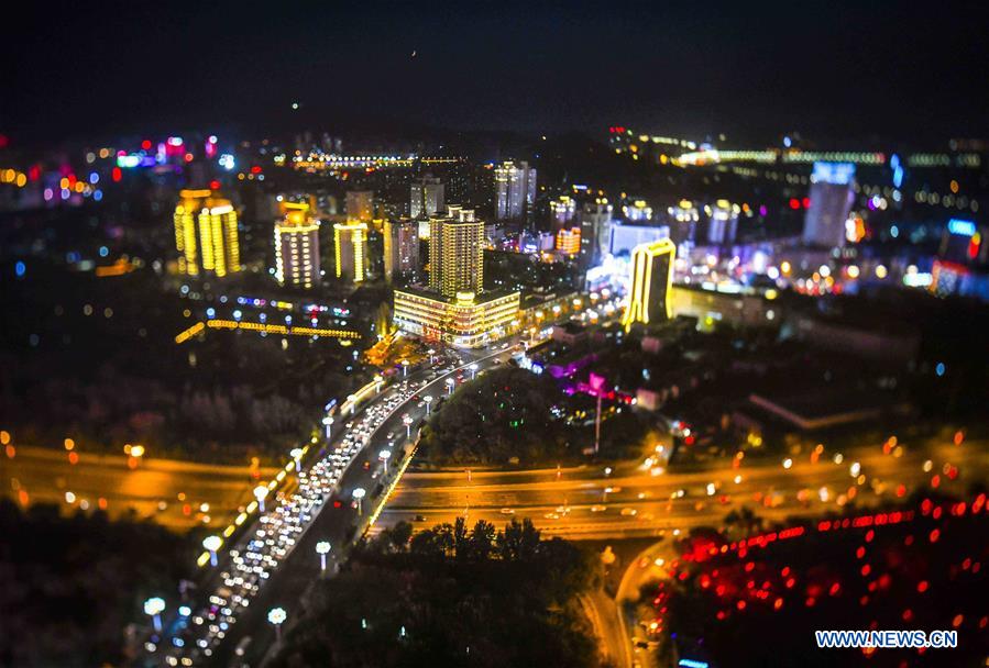 CHINA-XINJIANG-URUMQI-NIGHT VIEWS (CN)