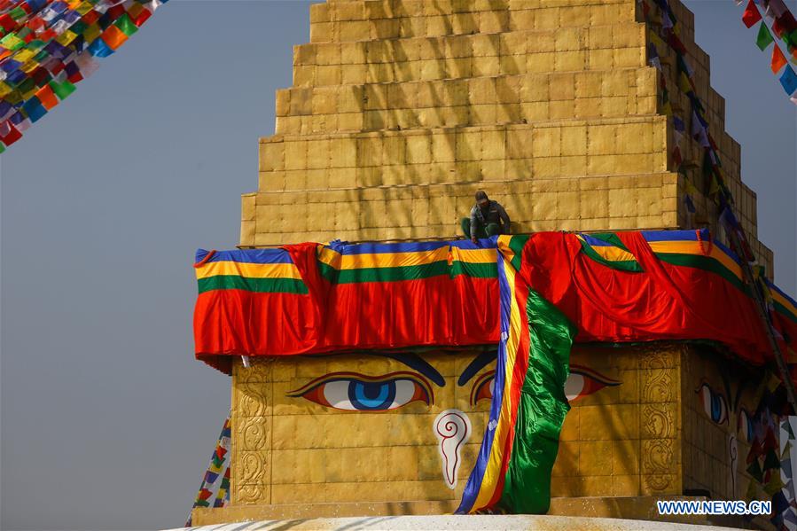 NEPAL-KATHMANDU-BOUDHANATH STUPA