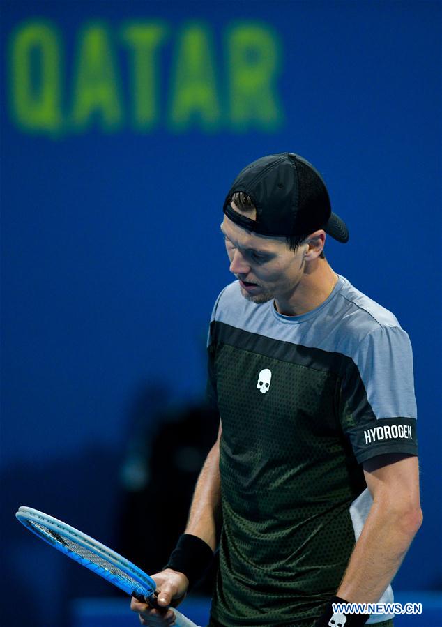 (SP)QATAR-DOHA-TENNIS-QATAR OPEN