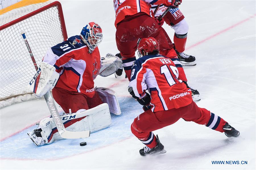 (SP)RUSSIA-MOSCOW-KHL-CSKA VS AVTOMOBILIST