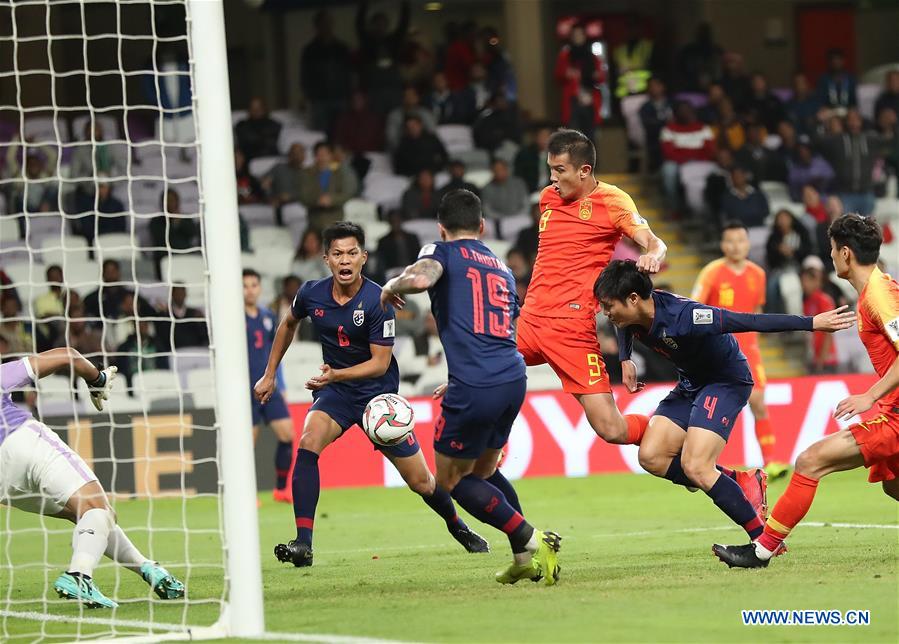 (SP)UAE-AL AIN-SOCCER-AFC ASIAN CUP 2019-CHN VS THA