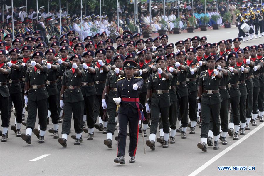 SRI LANKA-INDEPENDENCE DAY-PARADE