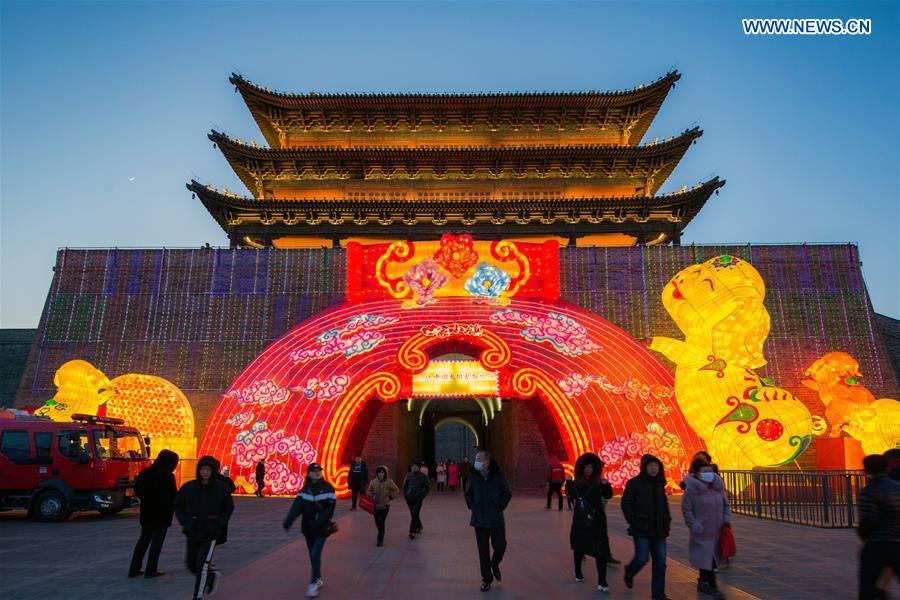 #CHINA-SPRING FESTIVAL-NIGHT VIEW (CN)