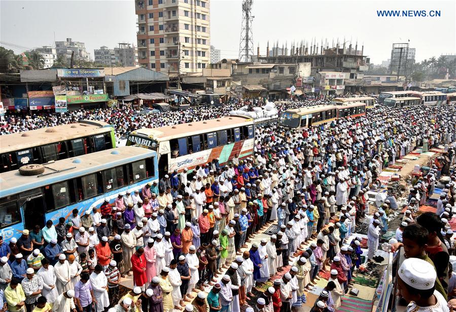 BANGLADESH-DHAKA-MUSLIM CONGREGATION