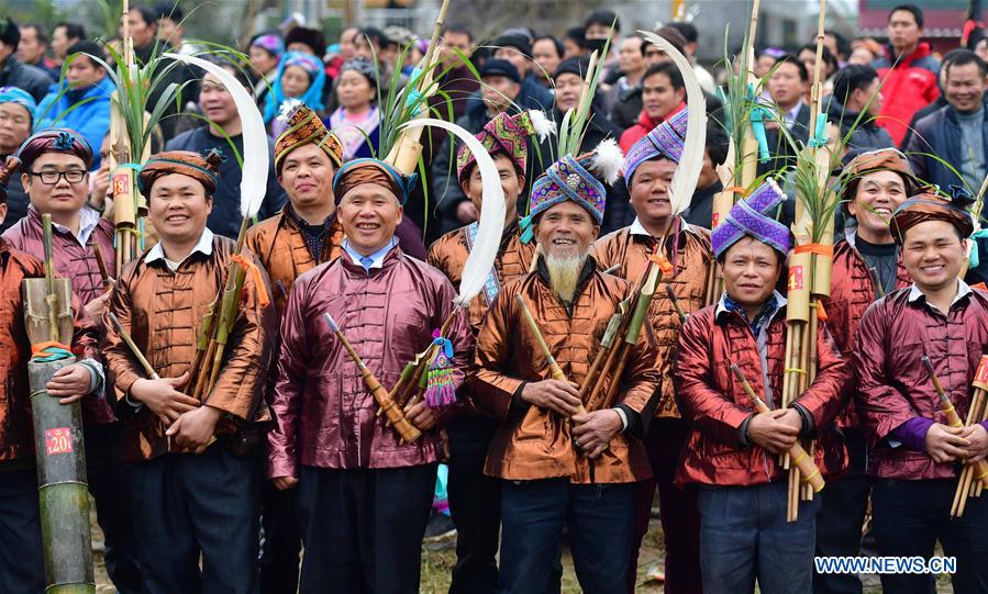 CHINA-GUANGXI-RONGSHUI-TRADITION-"POHUI" FESTIVAL(CN)