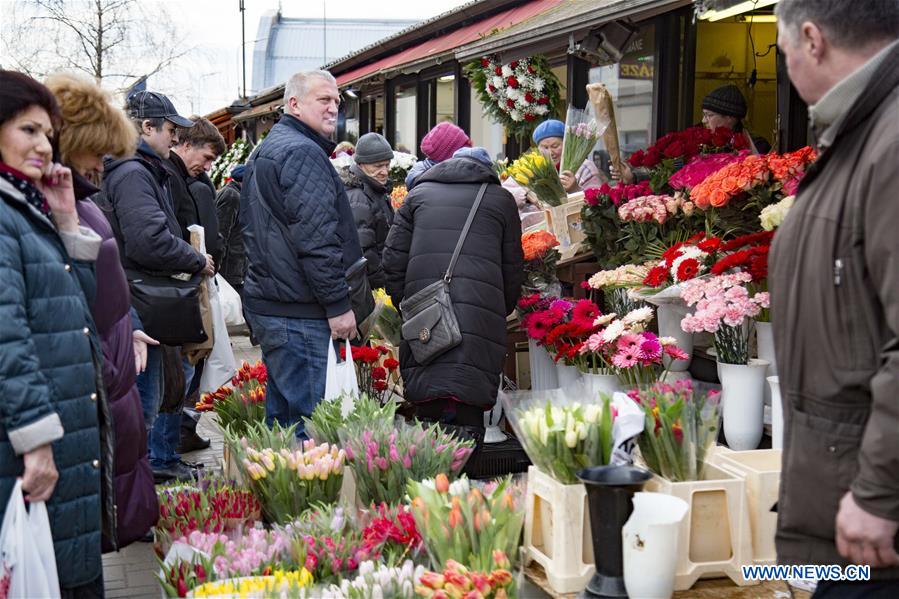 LATVIA-RIGA-WOMEN'S DAY