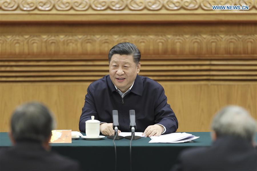 CHINA-BEIJING-XI JINPING-IDEOLOGICAL AND POLITICAL EDUCATION-SYMPOSIUM (CN)