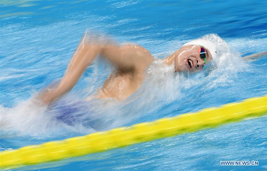 (SP)CHINA-QINGDAO-SWIMMING-NATIONAL CHAMPIONSHIPS-SUN YANG