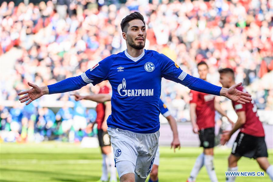 (SP)GERMANY-HANOVER-SOCCER-BUNDESLIGA-HANOVER 96 VS SCHALKE 04