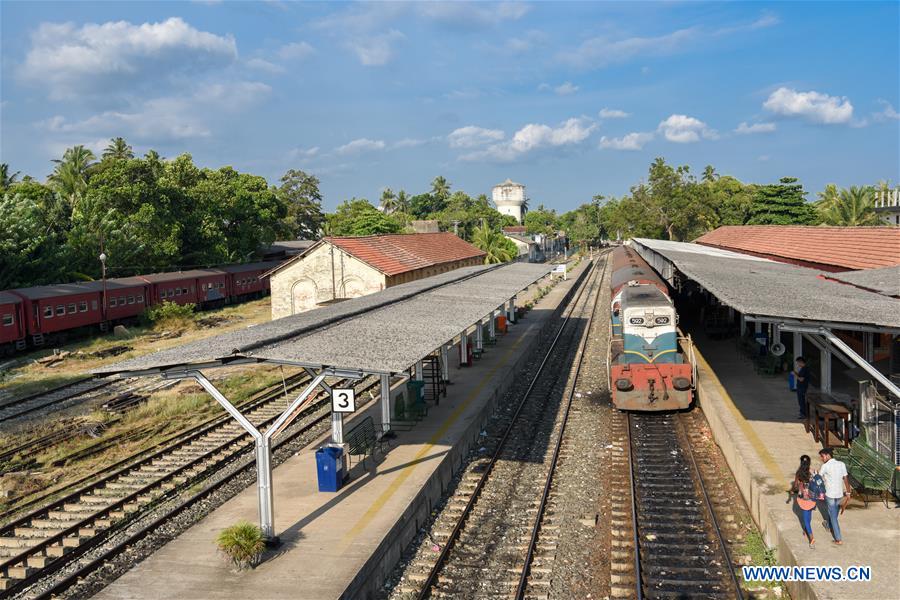 SRI LANKA-CHINA-FUNDED RAILWAY LINE-OPEN